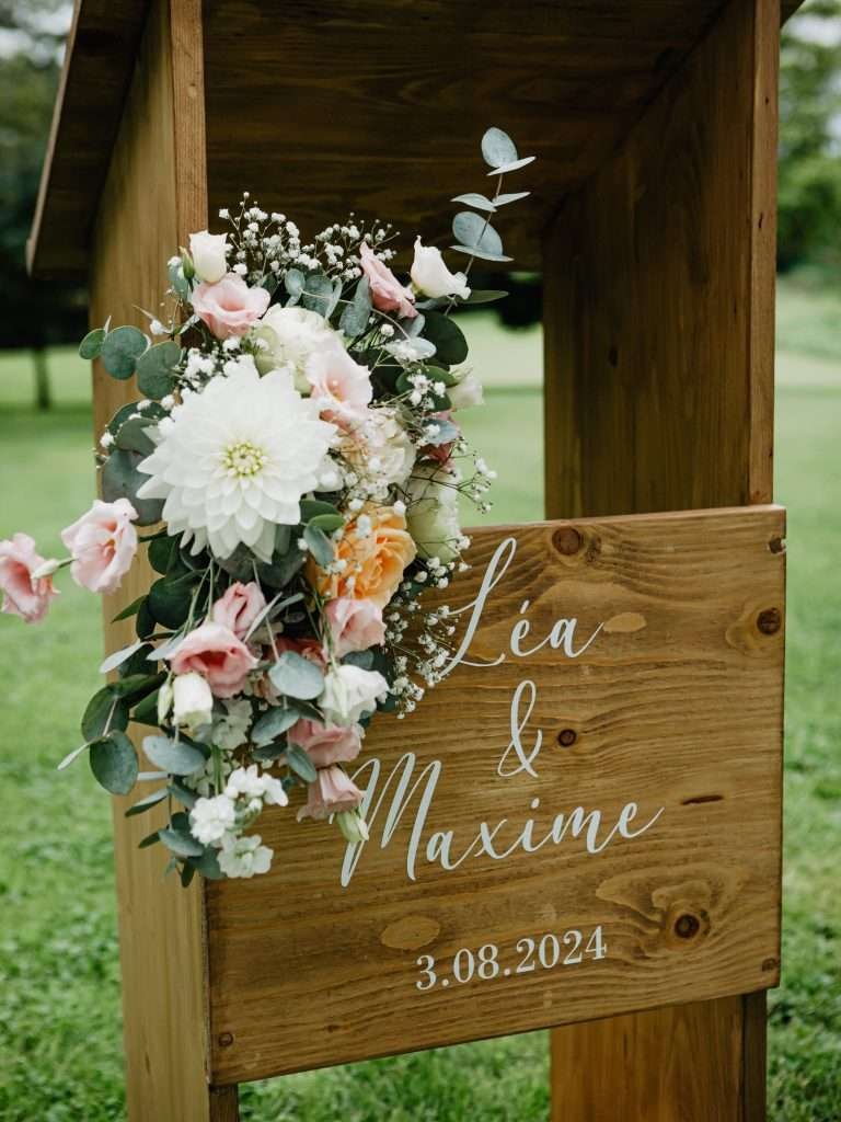 photos lors de la cérémonie laïque