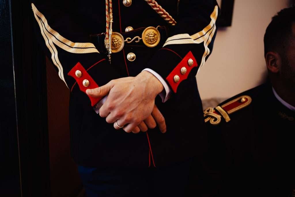détail des hommes d'honneur à ses préparatifs à le Manoir le Louis XXI